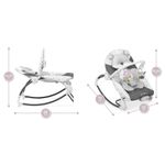 Bouncer MoMi Luis Grey, 0Luni+ fotografia produsului View 6 S