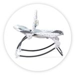 Bouncer MoMi Luis Grey, 0Luni+ fotografia produsului View 3 S