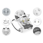 Bouncer MoMi Luis Grey, 0Luni+ fotografia produsului View 5 S