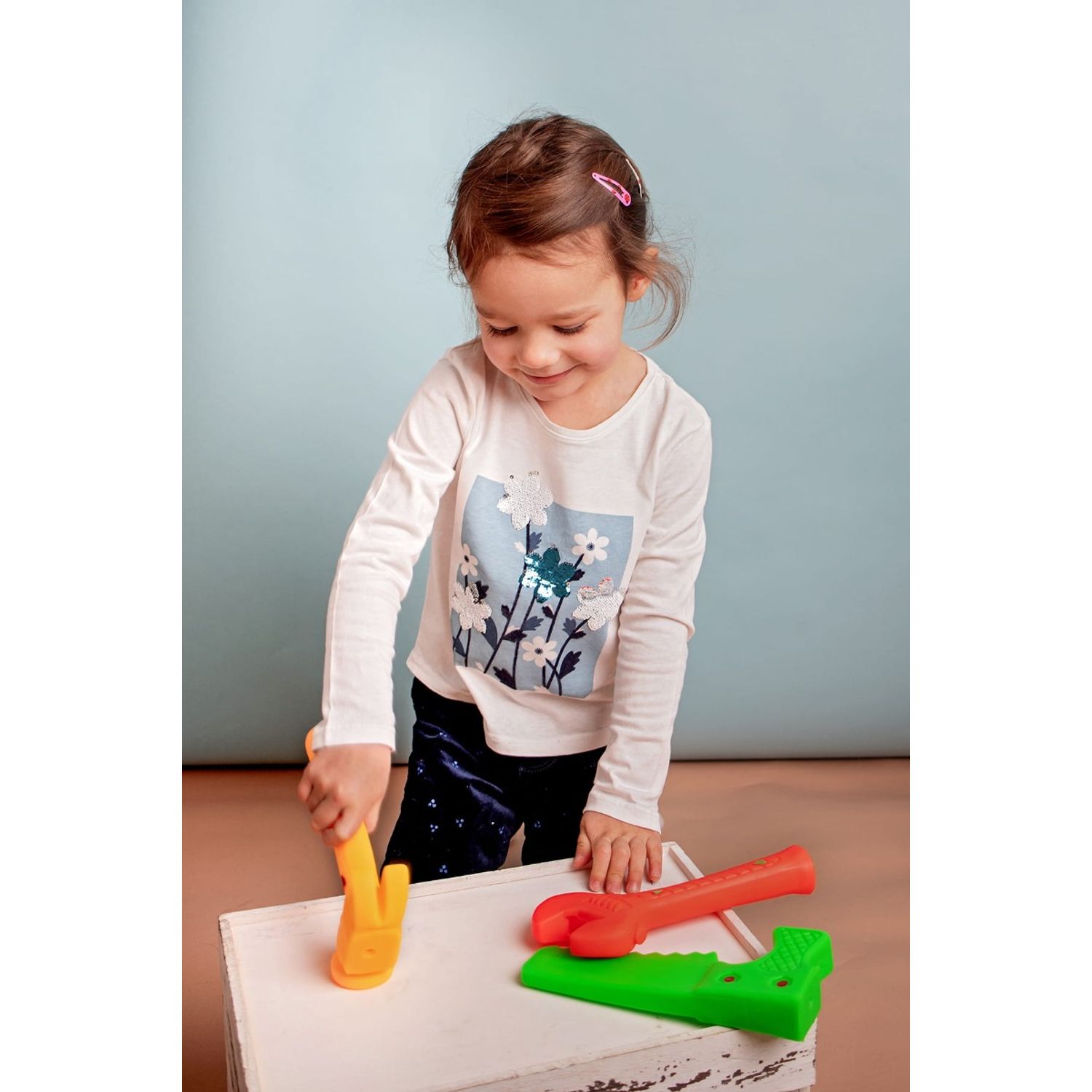 Set jucarii senzoriale, Hencz Toys, Unelte fotografia produsului View 3 L