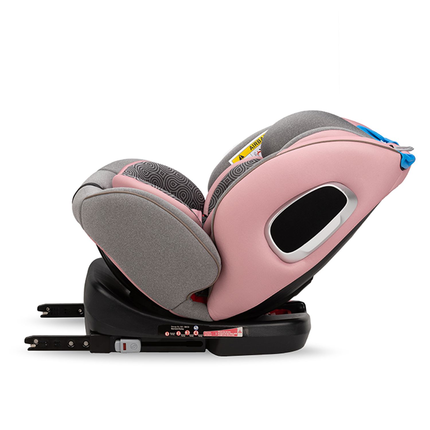Scaun Auto 0-36 Kg, Rear Facing, 360°, Momi Tordi - Pink fotografia produsului View 2 L