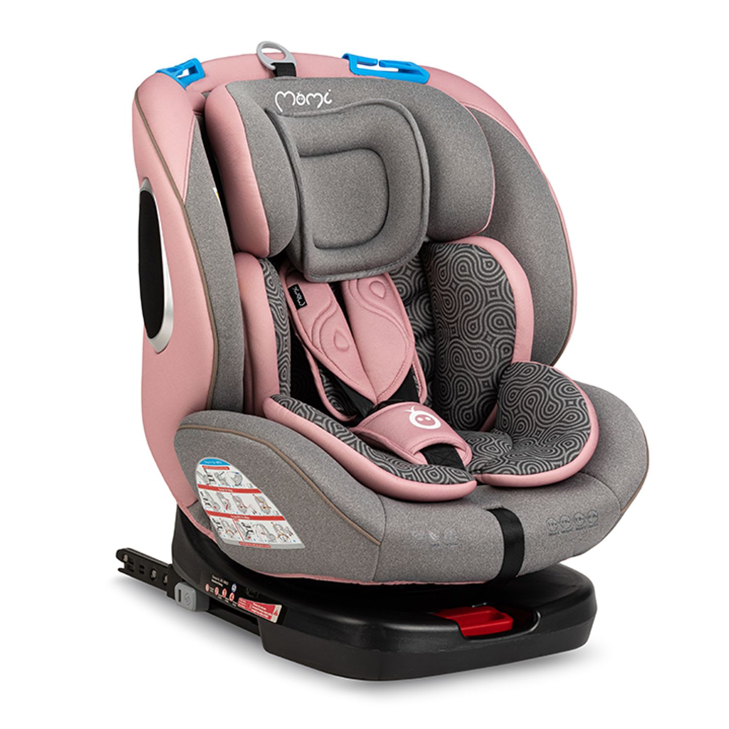 Scaun Auto 0-36 Kg, Rear Facing, 360°, Momi Tordi - Pink fotografia produsului