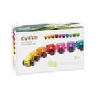 Jucarie din lemn, Cubika, Omida Colorata fotografia produsului