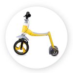 Trotineta transformabila 2 in 1 MoMi ELIOS Yellow fotografia produsului View 3 S