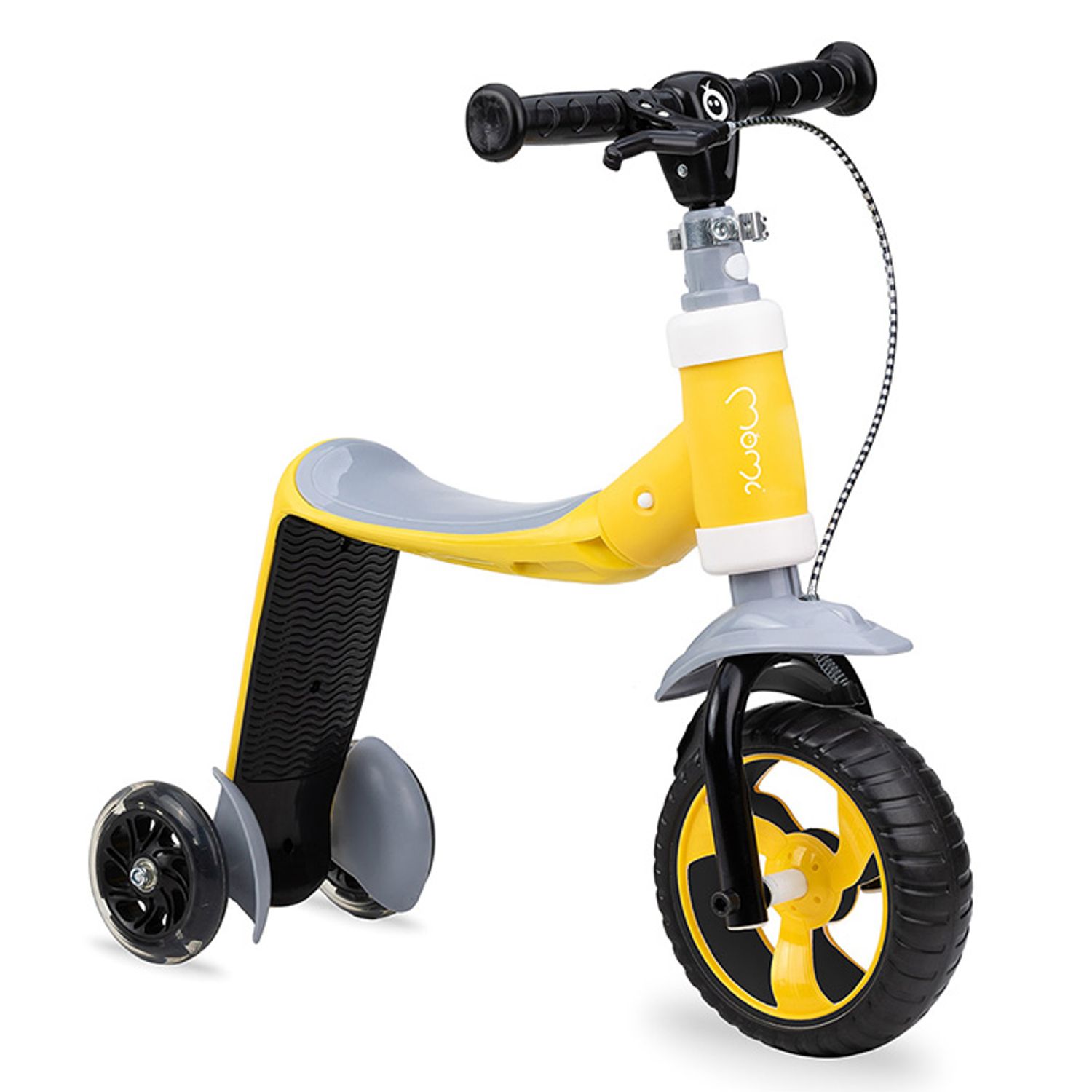 Trotineta transformabila 2 in 1 MoMi ELIOS Yellow fotografia produsului