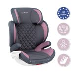 Scaun auto cu isofix Quick Fix, Momi, 15-36Kg, Pink fotografia produsului View 3 S