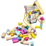 Joc din lemn, Set de constructii Cubika 2 fotografia produsului View 2 S