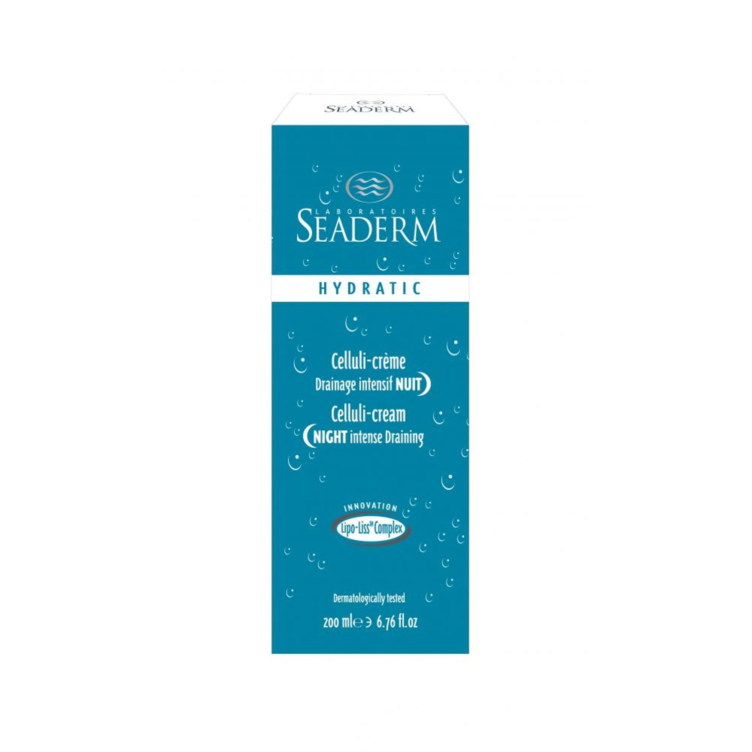 Crema anticelulitica drenanta pentru noapte, Seaderm, 200 ml fotografia produsului