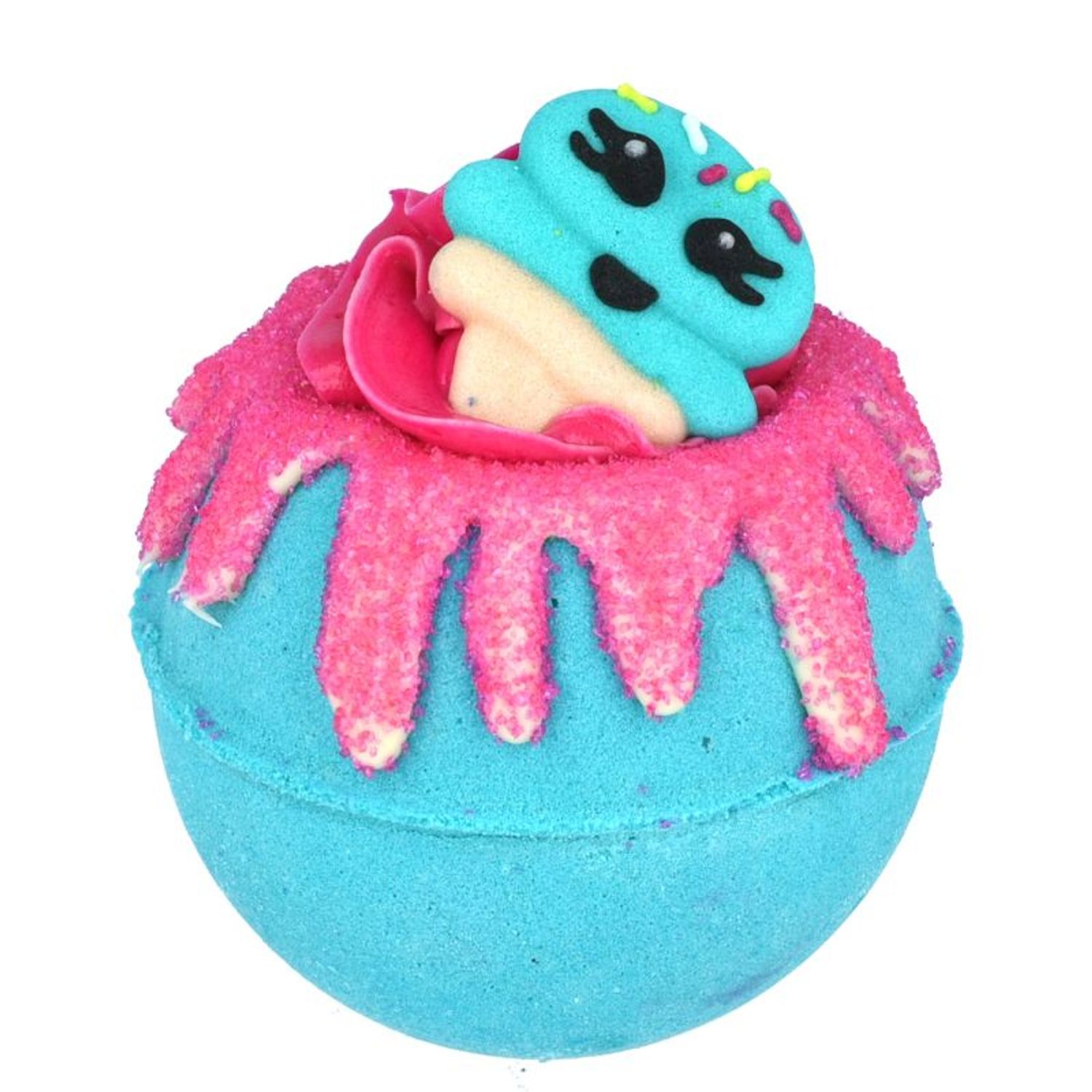 Bila efervescenta de baie Blue Raspberry Ice, Bomb Cosmetics, 160 g fotografia produsului