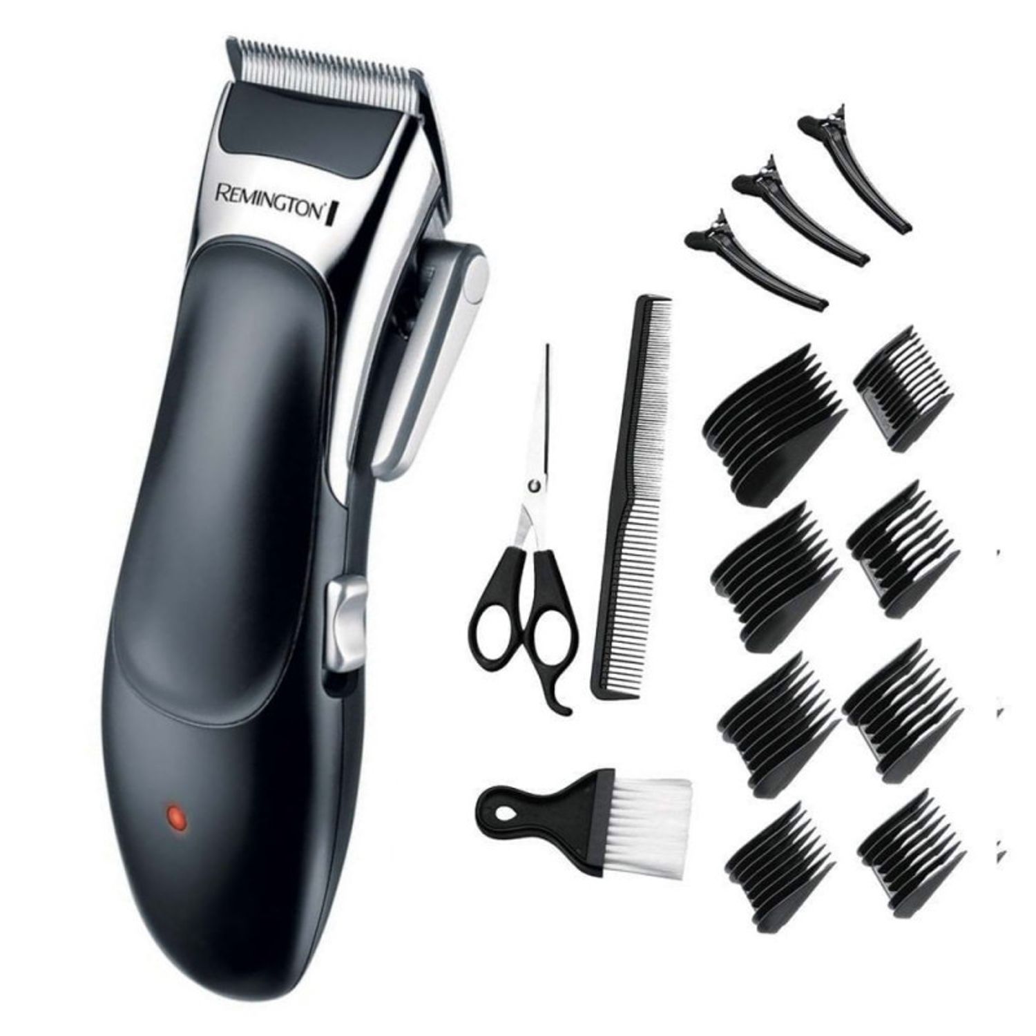 Aparat de tuns Remington HC363C, Wireless, 3-25 mm, 14 accesorii, Auto-ascutire, Negru fotografia produsului