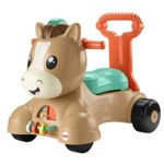 Premergator muzical Fisher-Price Walk Bounce & Ride Pony, Pana la 19 kg, Multicolor fotografia produsului