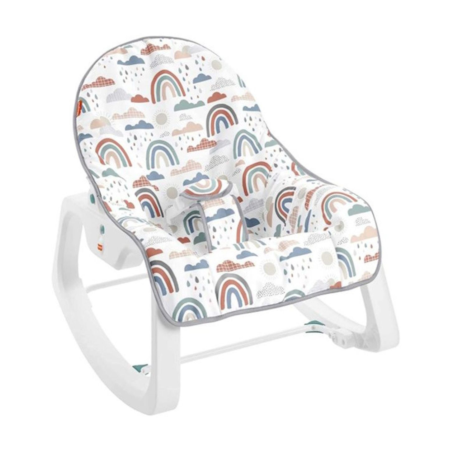 Balansoar pentru copii Fisher-Price GVG93, Pana la 18 kg, Vibratii, Pliabil, Alb fotografia produsului