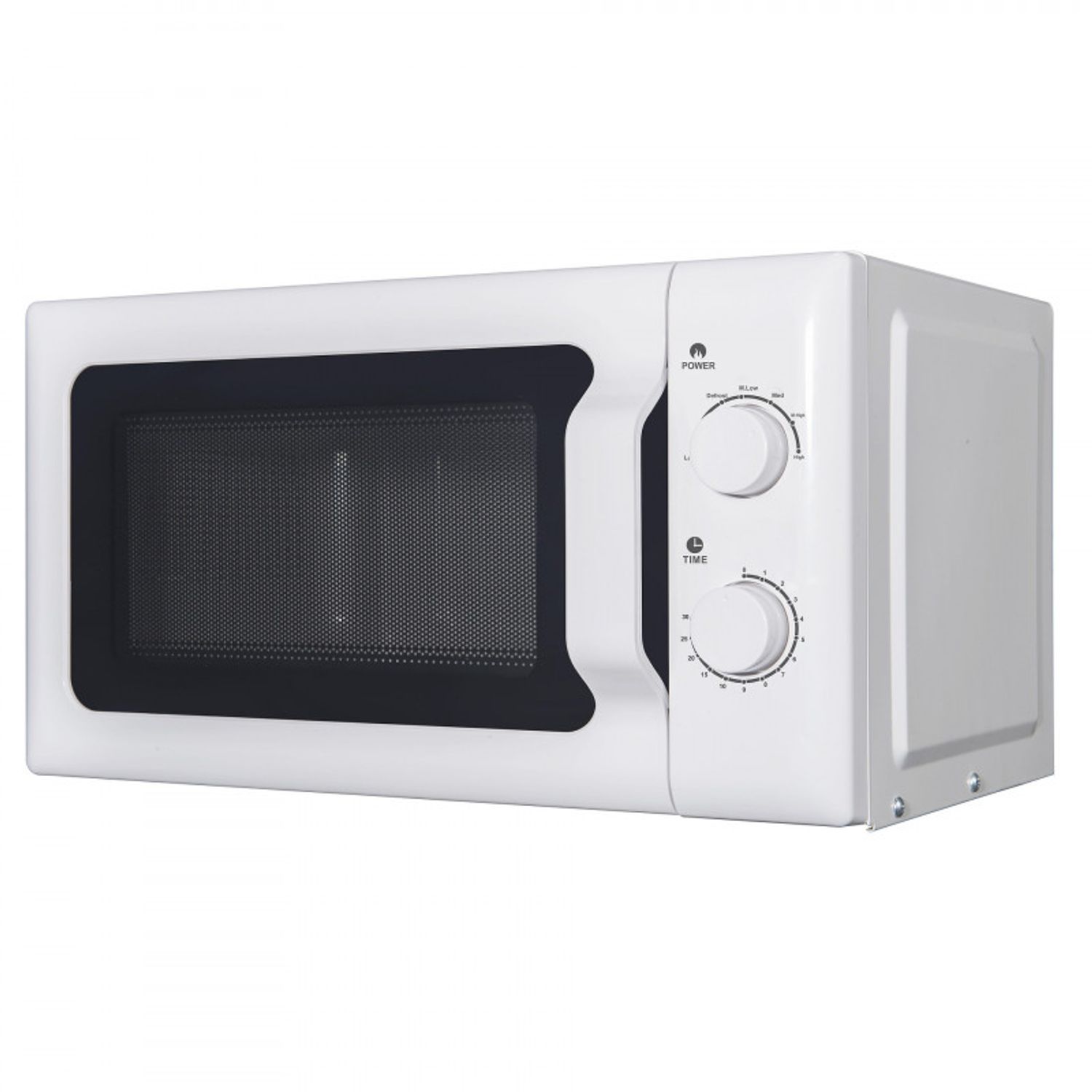 Cuptor cu microunde Crown CDMO-2067W, 700 W, 20 L, 6 trepte, Dezghetare, Alb fotografia produsului