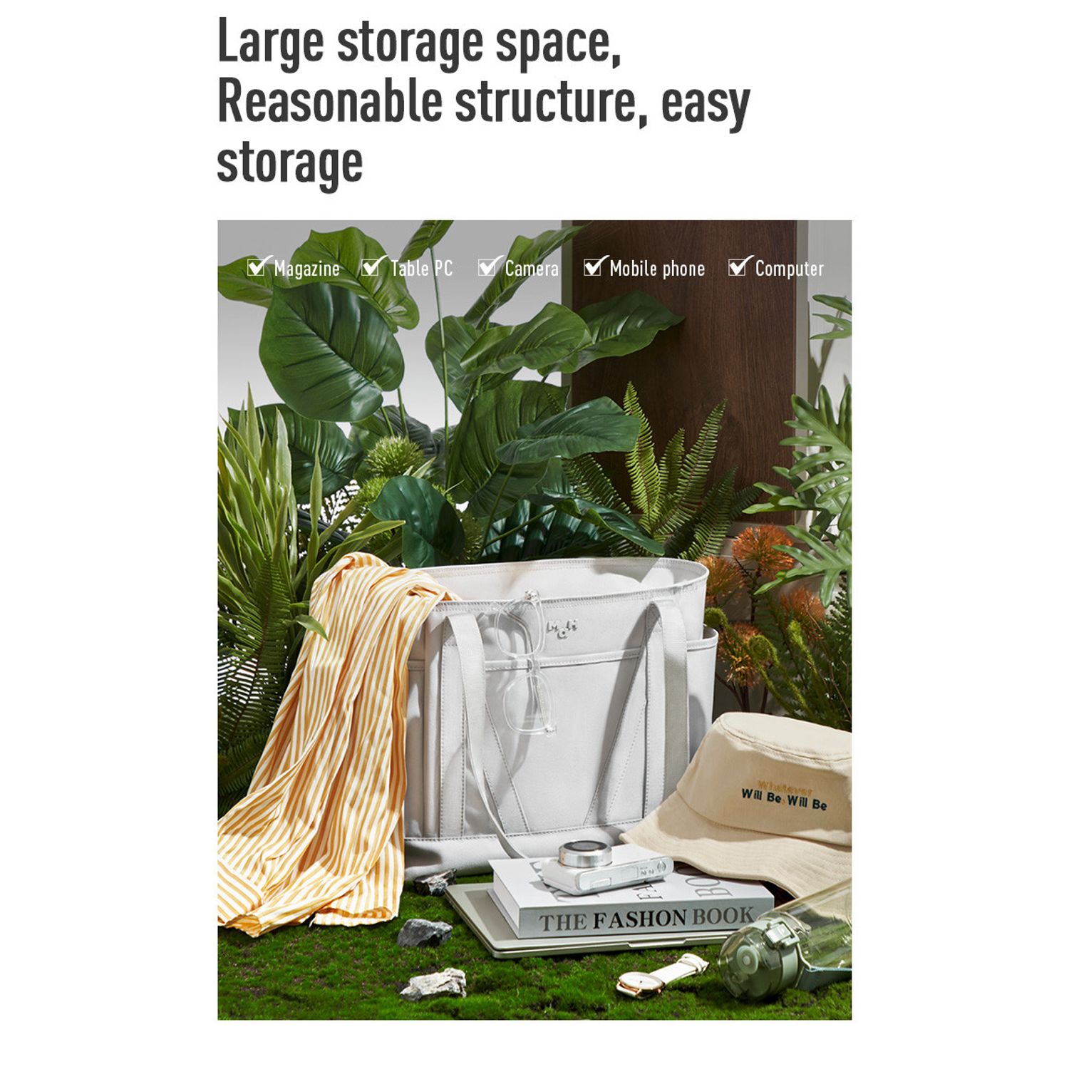 Geanta tote dama, Elisha GT2380, Portocaliu fotografia produsului View 5 L