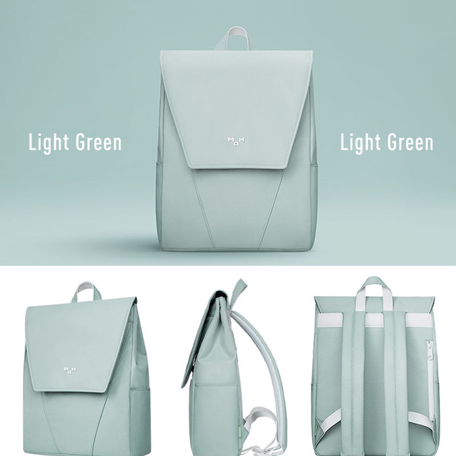 Rucsac unisex, Delaney GT2373, Verde deschis fotografia produsului