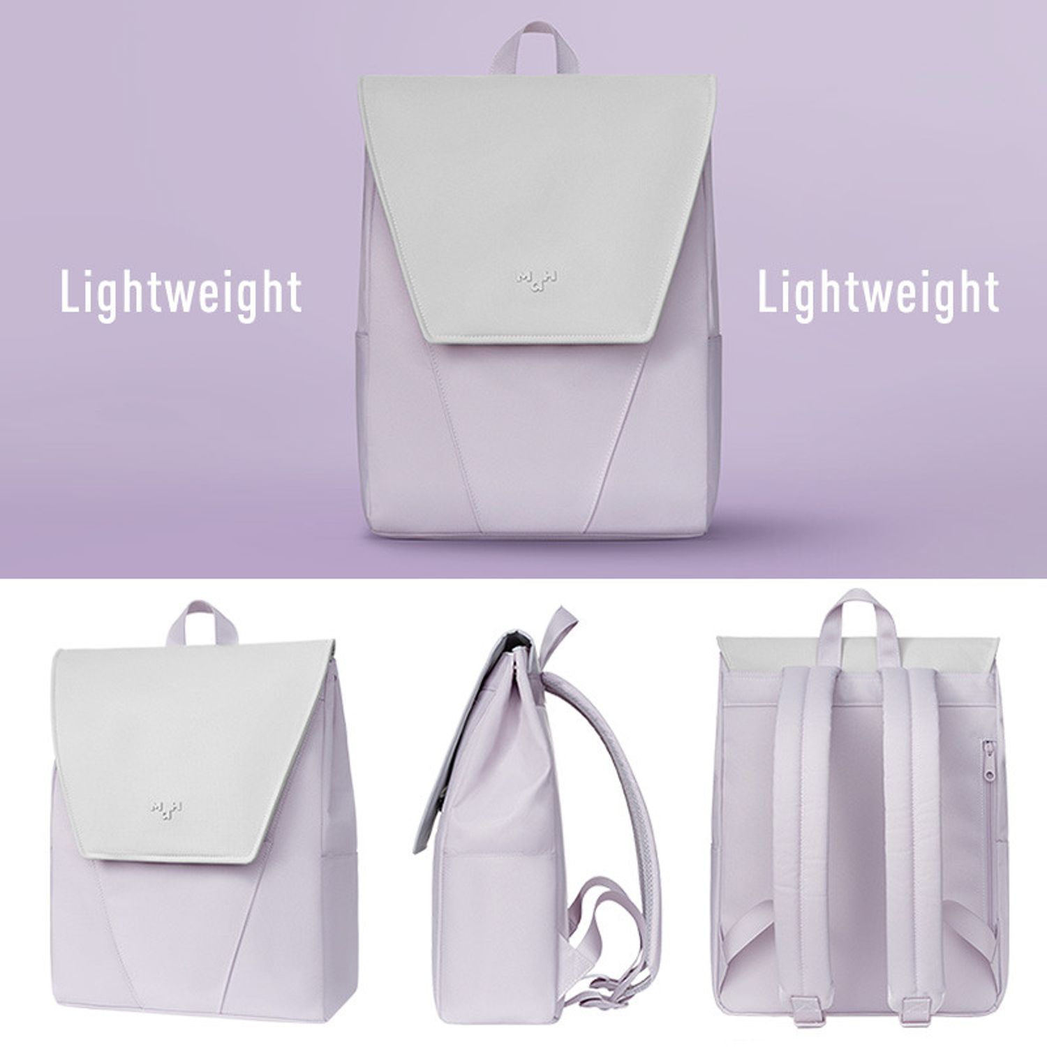 Rucsac unisex, Casey GT2370, Lila fotografia produsului View 8 L