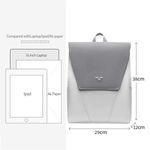 Rucsac unisex, Vivian GT2357, Alb/Gri fotografia produsului View 5 S
