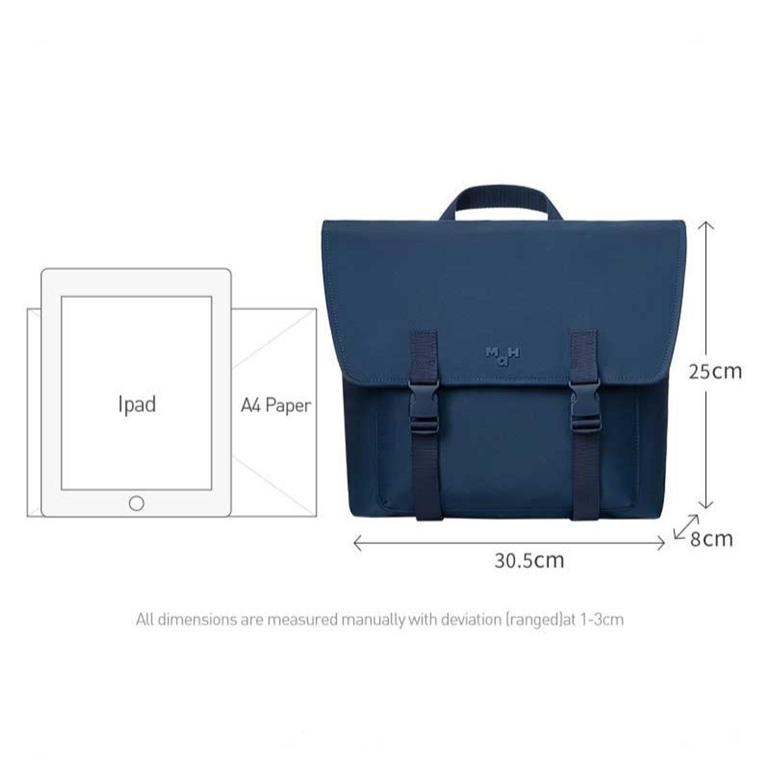 Rucsac unisex, Uzoma GT2355, Albastru fotografia produsului View 2 L