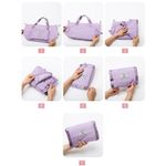 Geanta de calatorie unisex, Aretha GT2104, Bej fotografia produsului View 5 S