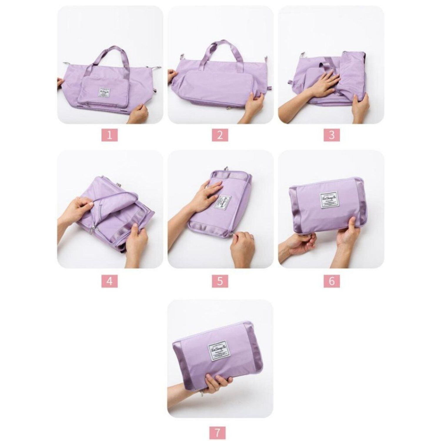 Geanta de calatorie unisex, Aretha GT2104, Bej fotografia produsului View 5 L