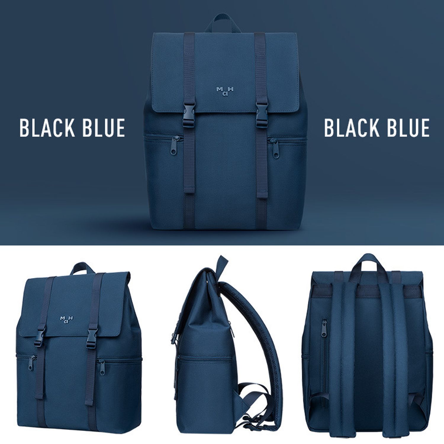 Rucsac unisex, Camille GT2328, Albastru fotografia produsului View 2 L