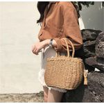 Geanta de dama, Ambra GT2227, Maro fotografia produsului View 5 S