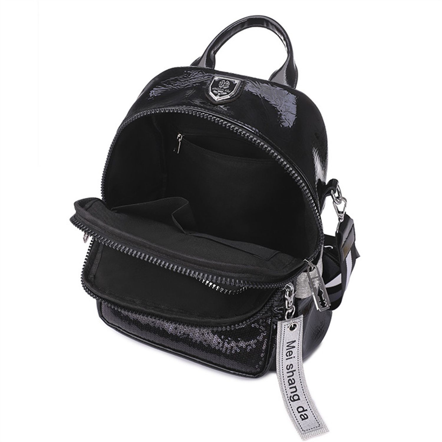 Rucsac dama Aimee GT2213, Negru fotografia produsului View 4 L
