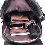 Rucsac dama Adelaide GT2199, Bordo fotografia produsului View 3 S