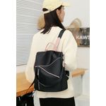 Rucsac dama Agostina GT2201, antifurt, Negru fotografia produsului View 9 S