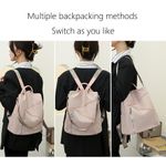 Rucsac dama Agostina GT2202, antifurt, Crem fotografia produsului View 9 S