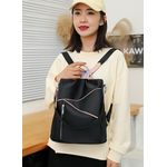 Rucsac dama Agostina GT2201, antifurt, Negru fotografia produsului View 2 S
