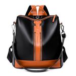Rucsac dama Artemis GT2192, Negru/Maro fotografia produsului