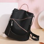 Rucsac dama Agostina GT2201, antifurt, Negru fotografia produsului View 6 S