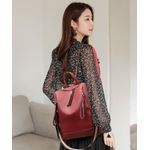 Rucsac dama Lidia GT2174, Bordo fotografia produsului View 2 S