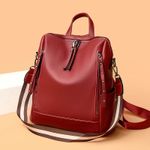 Rucsac dama Lidia GT2174, Bordo fotografia produsului View 3 S