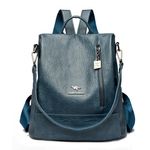 Rucsac dama Carina GT2164, antifurt, Albastru fotografia produsului