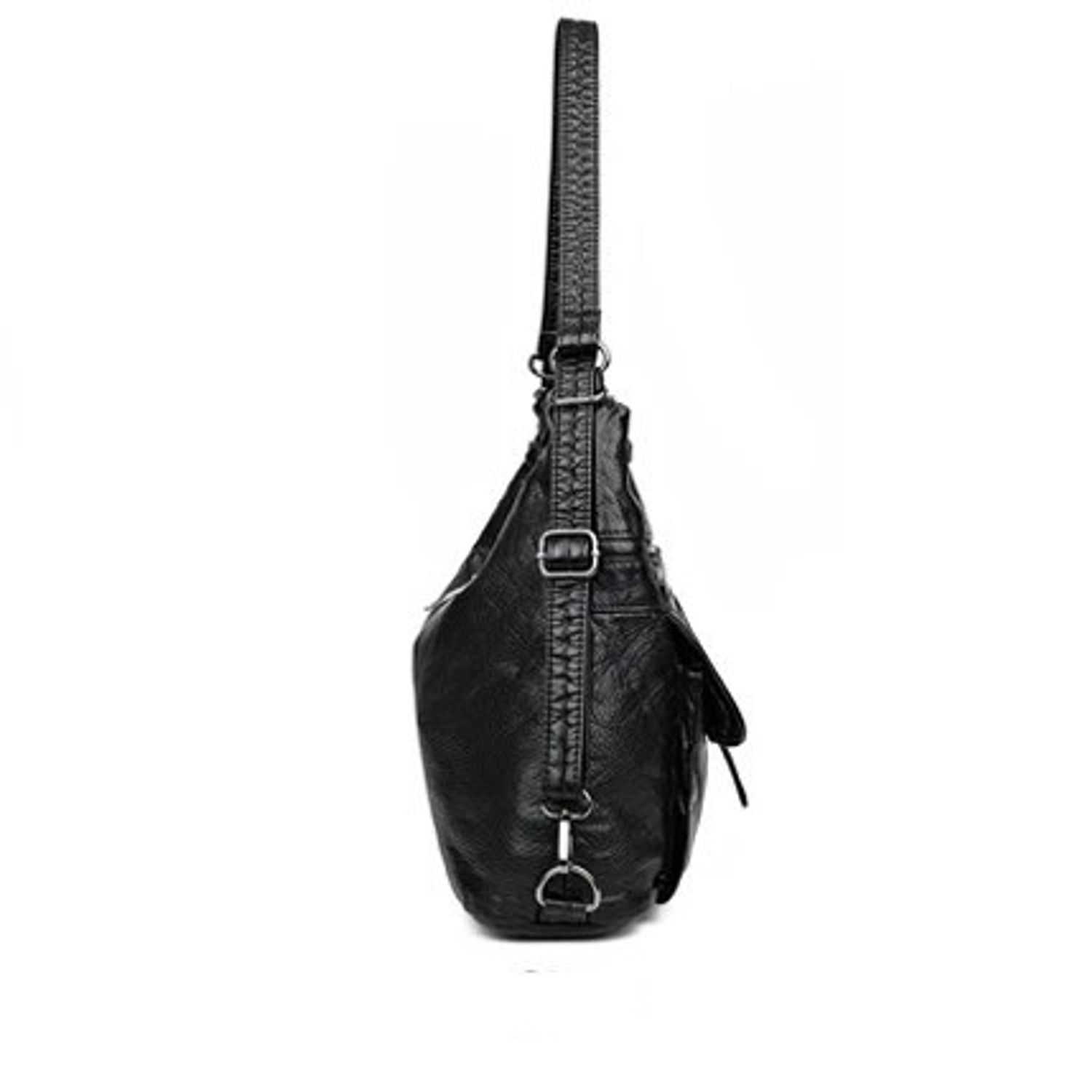 Geanta dama, Iolanda GT2157, Negru fotografia produsului View 4 L