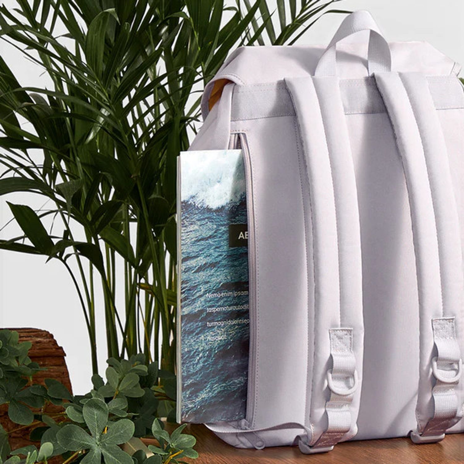 Rucsac unisex, Adeline GT2320, Lila fotografia produsului View 5 L