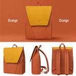 Rucsac unisex, Casey GT2369, Portocaliu fotografia produsului