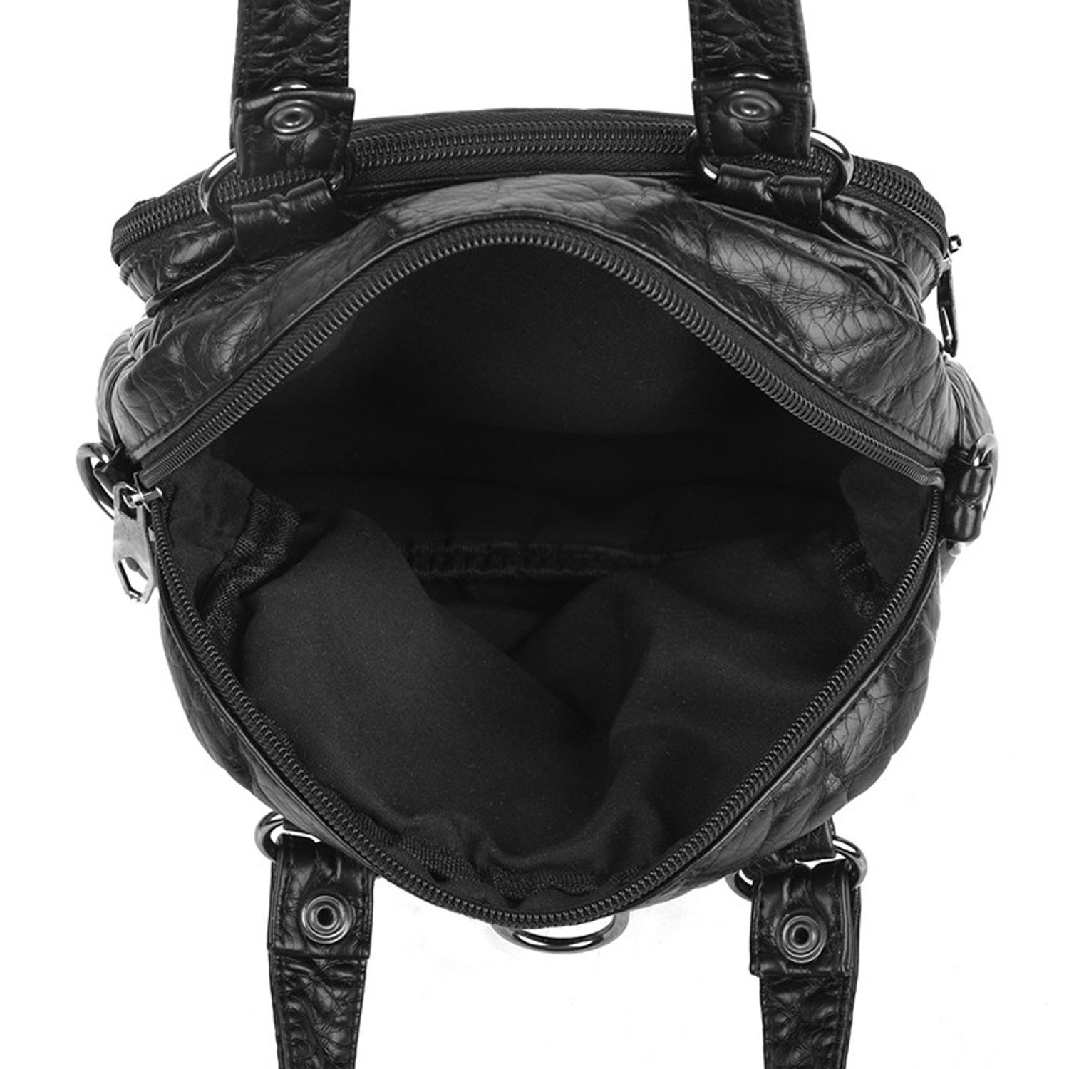 Geanta tip rucsac, Dalila GT2292, Negru fotografia produsului View 6 L