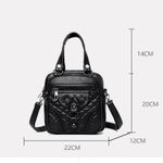 Geanta tip rucsac, Dalila GT2292, Negru fotografia produsului View 5 S