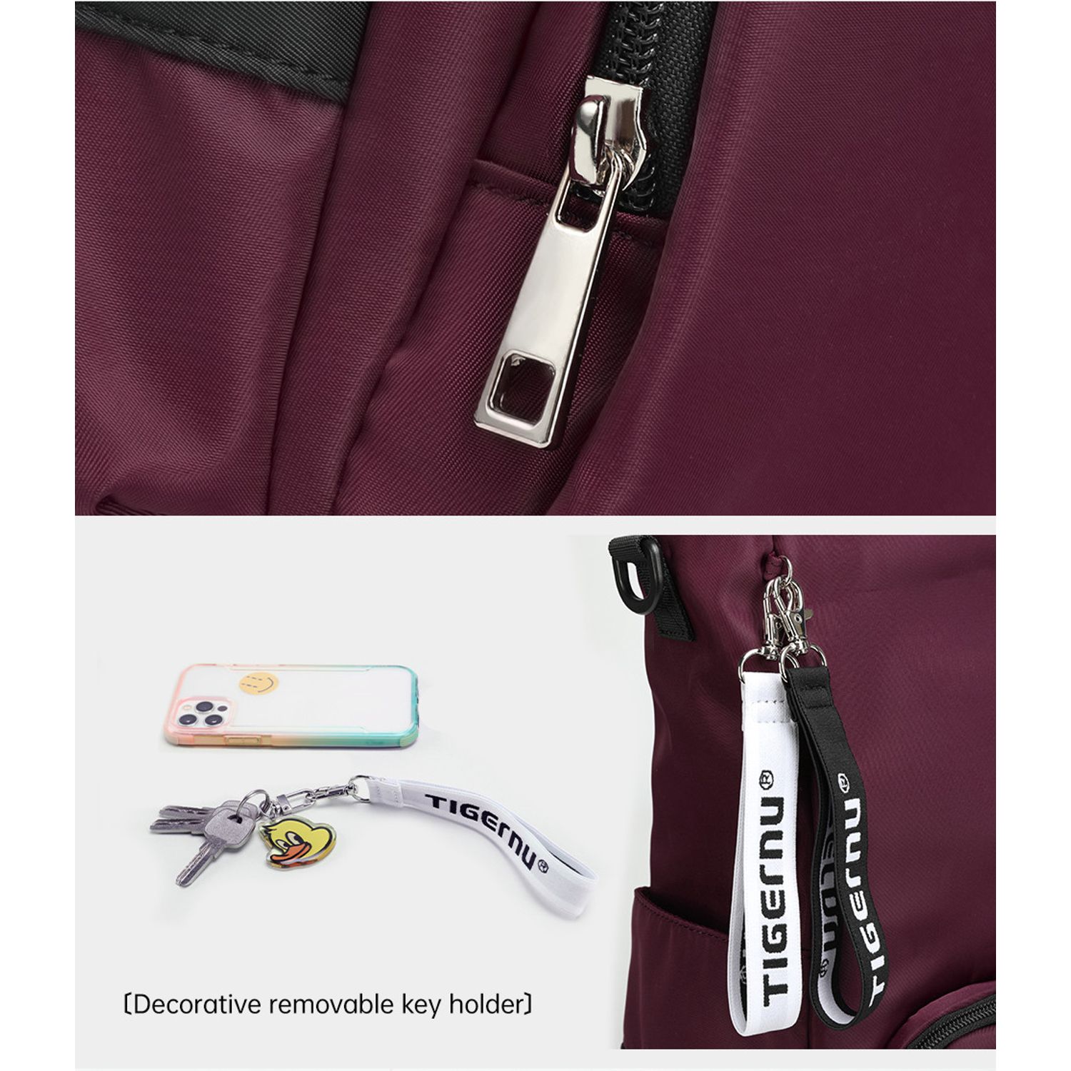 Rucsac unisex GT2291, Roz fotografia produsului View 2 L