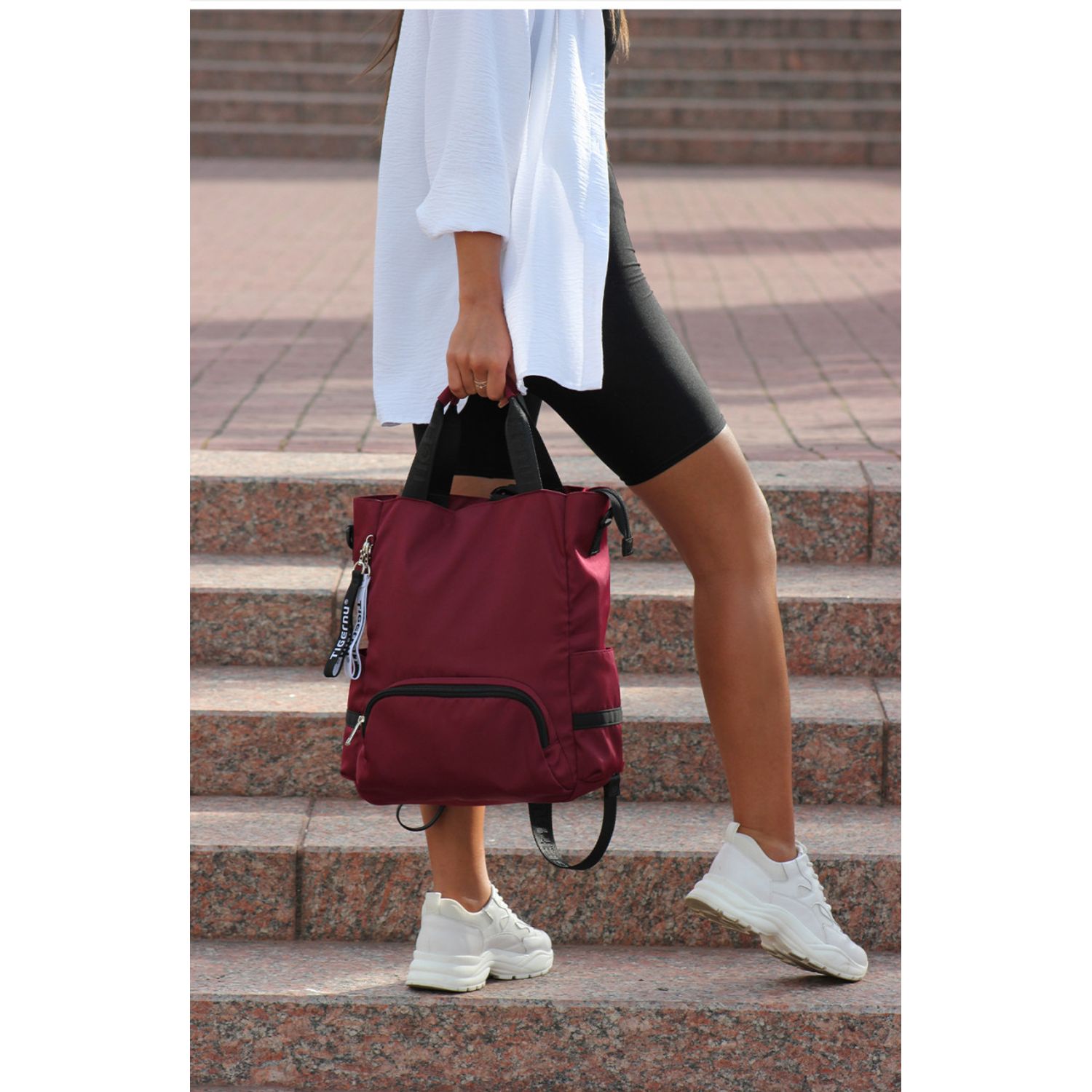 Rucsac unisex GT2289, Bordo fotografia produsului View 6 L