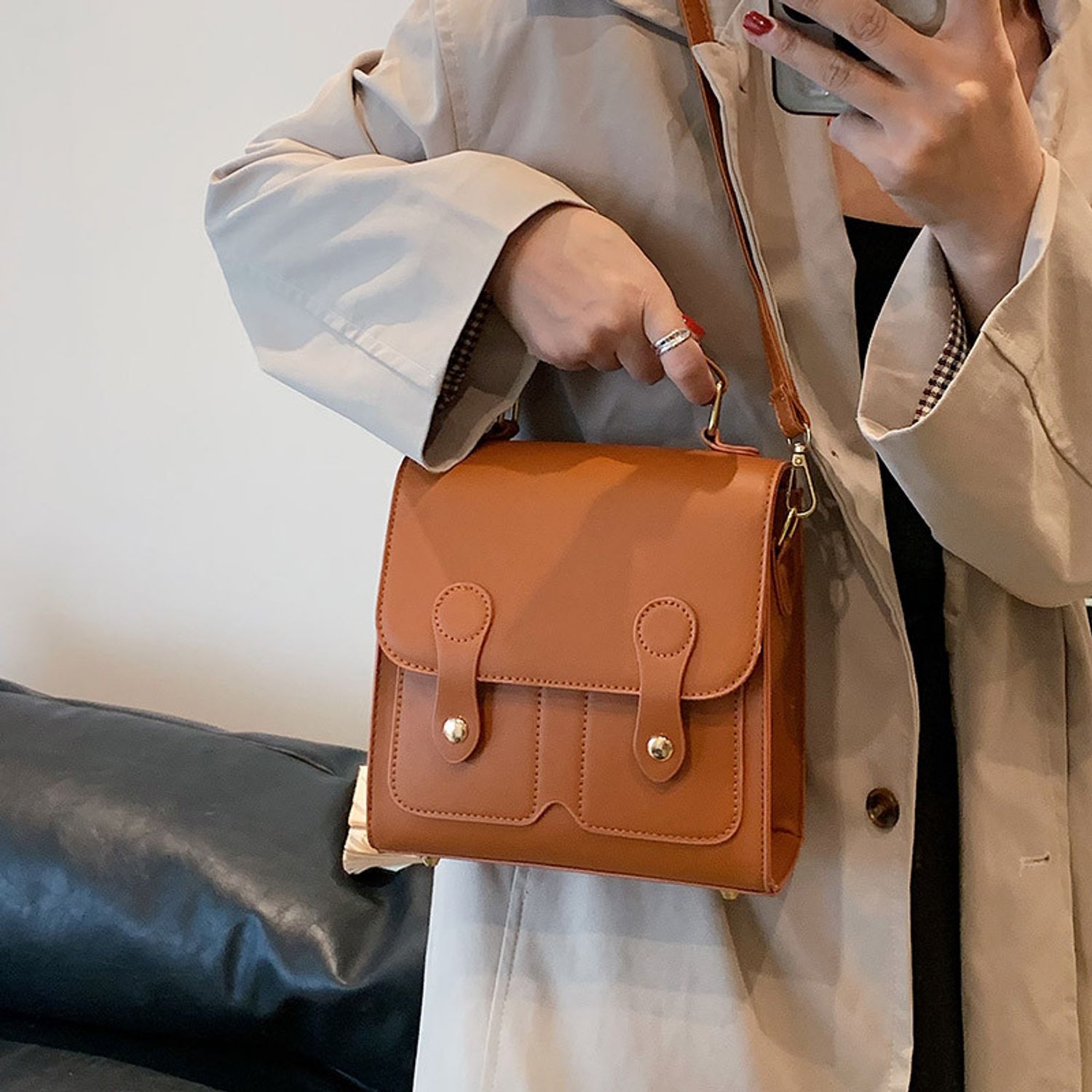 Rucsac dama, Christal GT2285, Maro fotografia produsului View 2 L