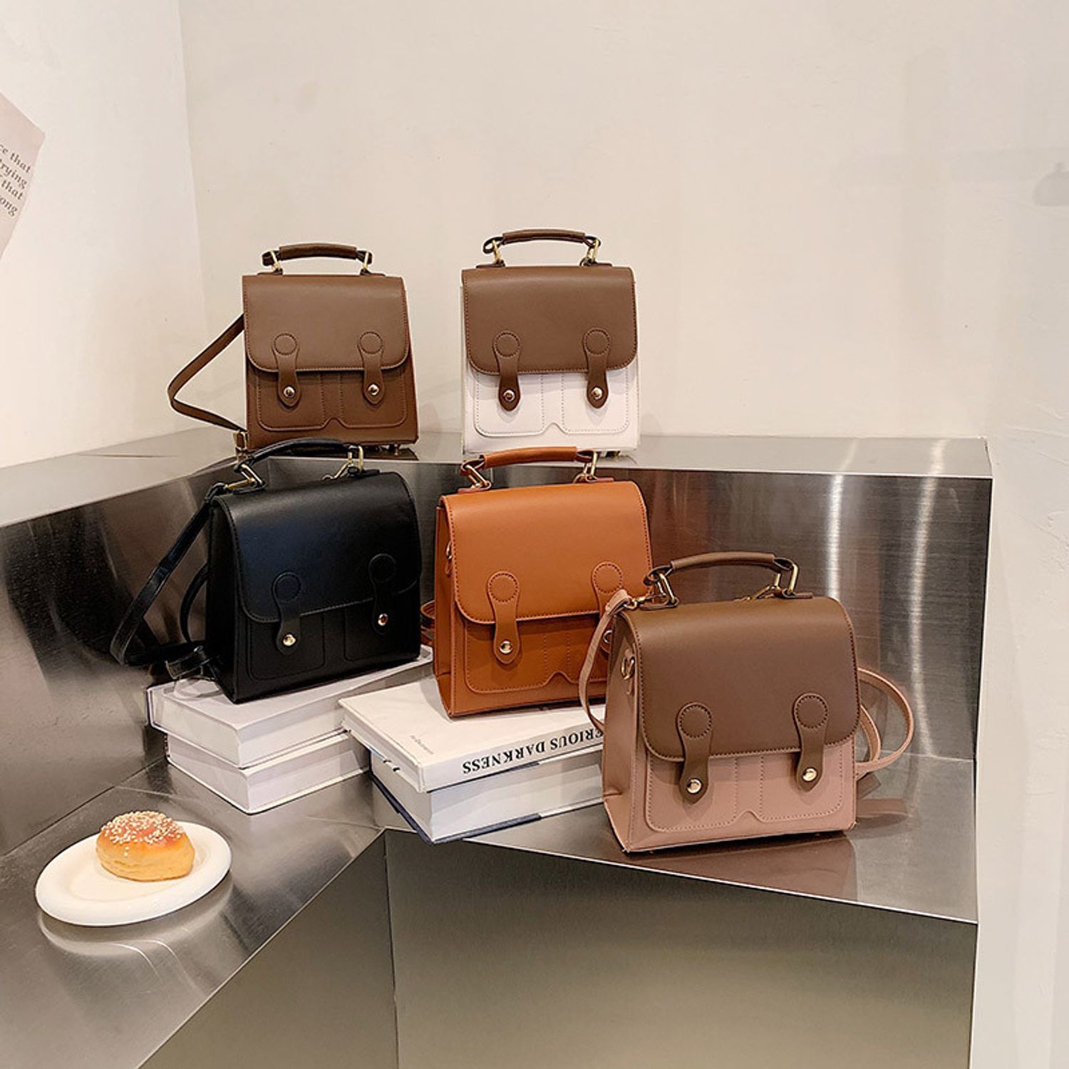 Rucsac dama, Christal GT2284, Maro fotografia produsului View 3 L