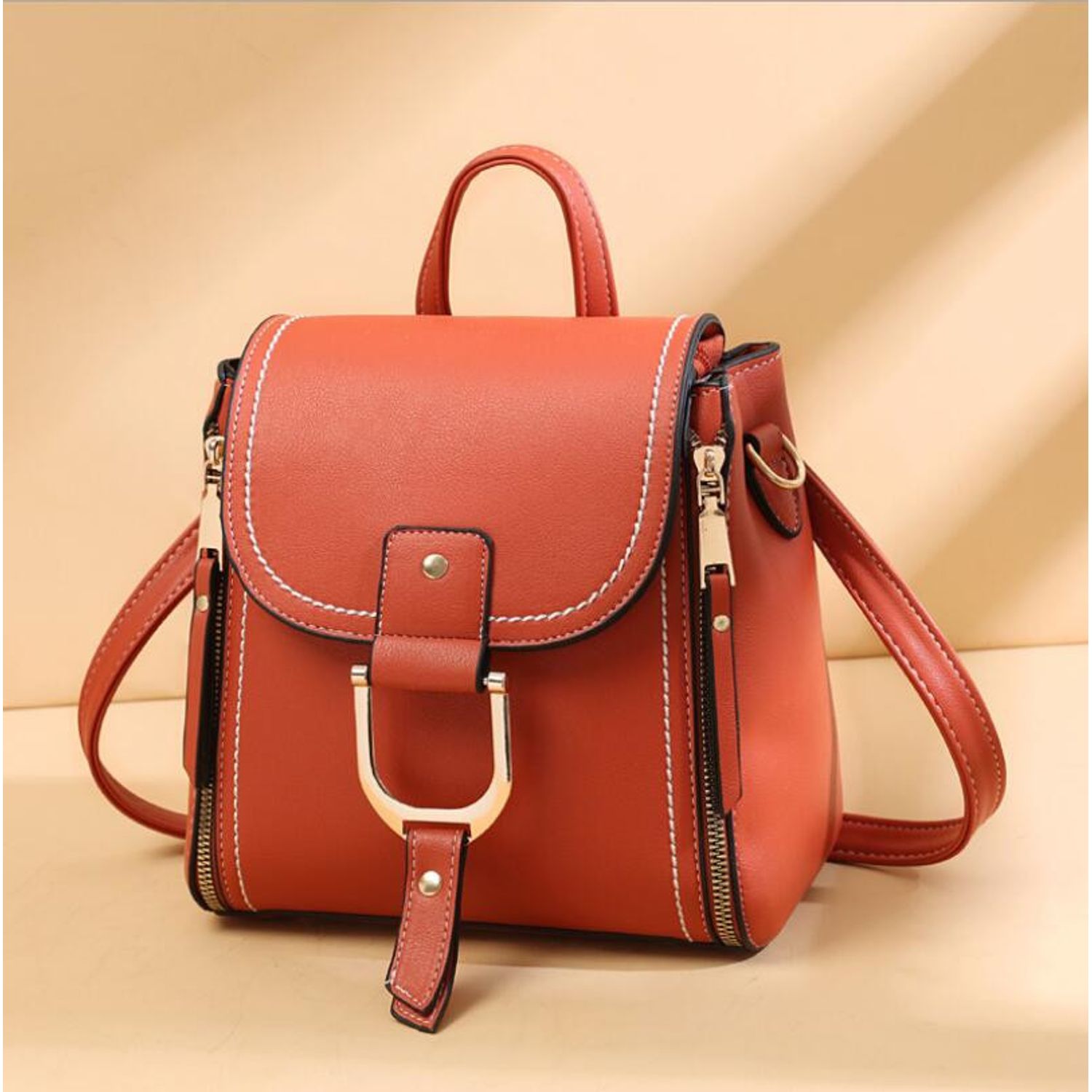 Rucsac dama, Prema GT2277, Portocaliu fotografia produsului