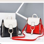 Rucsac dama, Prema GT2273, Rosu/Alb fotografia produsului View 5 S