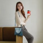 Geanta dama, Calina GT2266, Albastru fotografia produsului View 2 S