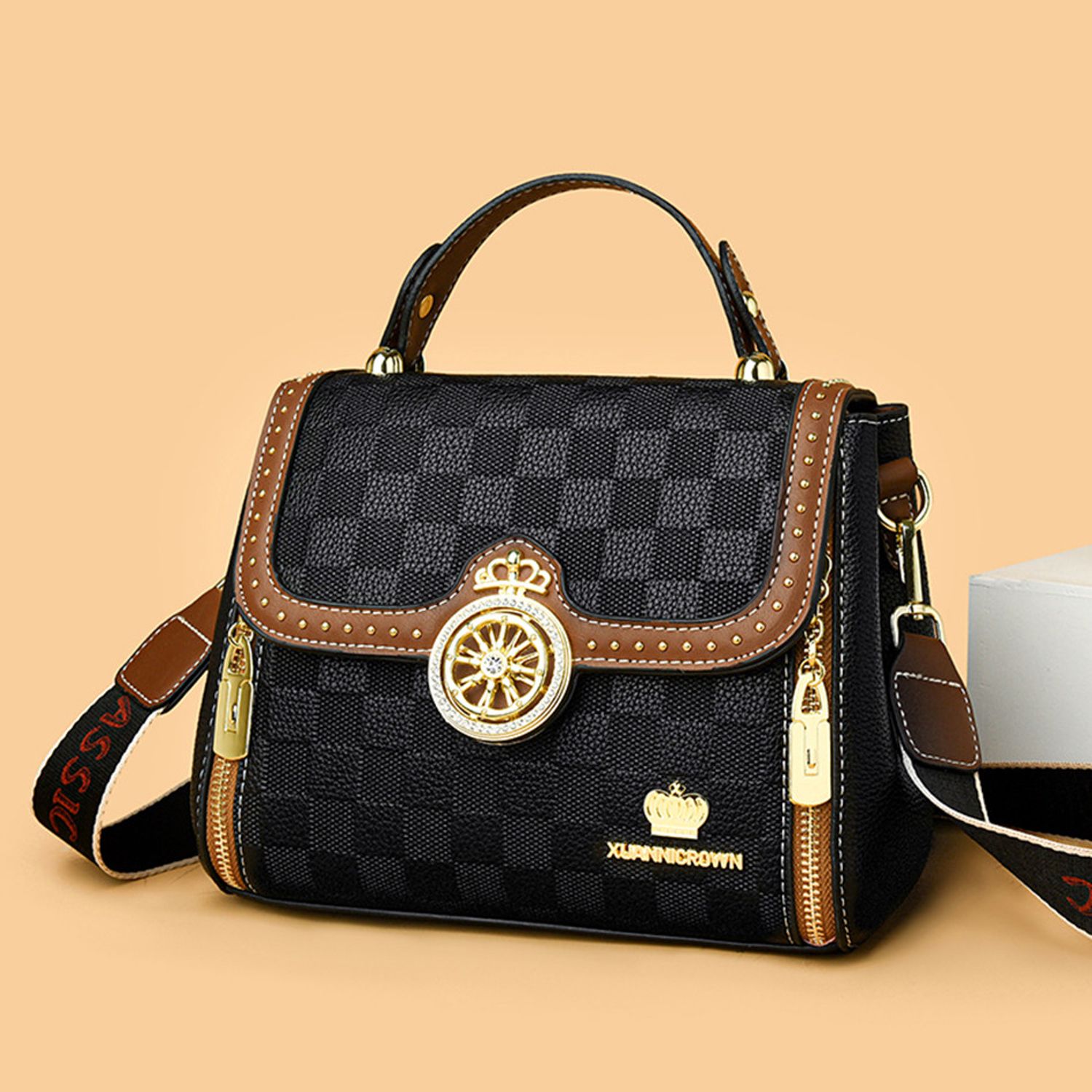 Geanta dama, Christabella GT2269, Negru fotografia produsului View 5 L
