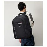 Rucsac pentru barbati, Louis GT2139, Negru/Alb fotografia produsului View 2 S